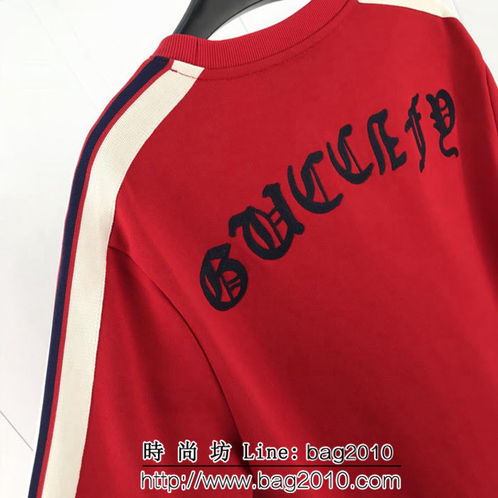 GUCCI古馳 18ss秋冬新款 小蜜蜂圖案 純棉衛衣 情侶款 ydi1404